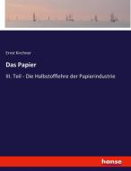 Das Papier di Ernst Kirchner edito da hansebooks