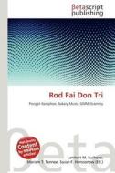 Rod Fai Don Tri edito da Betascript Publishing
