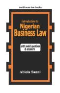 An With Model Questions And Answers di Abiola Sanni edito da Malthouse Press Ltd,nigeria