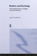 Realism and Sociology di Justin Cruickshank edito da Taylor & Francis Ltd
