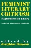 Feminist Literary Criticism-Pa di Josephine Donovan edito da The University Press of Kentucky
