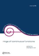 Rings of Continuous Function di Aull edito da Taylor & Francis Ltd