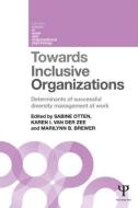 Towards Inclusive Organizations edito da Taylor & Francis Ltd