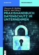 Praxishandbuch Datenschutz: Gestaltungsmoglichkeiten Fur Unternehmen edito da Walter de Gruyter