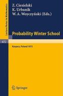Probability Winter School edito da Springer Berlin Heidelberg