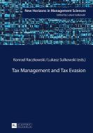 Tax Management and Tax Evasion edito da Lang, Peter GmbH