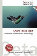 Short-Tailed Pipit edito da Betascript Publishing