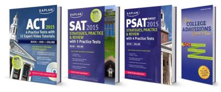College Prep Advantage for PSAT, SAT, ACT, and College Admissions: Book + Online + DVD + Mobile di Kaplan edito da Kaplan Publishing