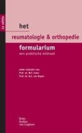 Het reumatologie & orthopedie formularium di LEMS  W.F. edito da Bohn Stafleu van Loghum