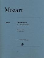 Divertimenti für Bläsersextett di Wolfgang Amadeus Mozart edito da Henle, G. Verlag