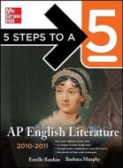5 Steps To A 5 Ap English Literature di Estelle M. Rankin, Barbara Murphy edito da Mcgraw-hill Education - Europe