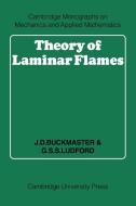 Theory of Laminar Flames di J. D. Buckmaster, G. S. S. Ludford, Buckmaster J. D. edito da Cambridge University Press