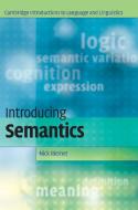 Introducing Semantics di Nick Riemer edito da Cambridge University Press