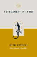 A Judgement in Stone (Special Edition) di Ruth Rendell edito da BLACK LIZARD