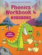 Phonics Workbook 4 di Mairi MacKinnon edito da Usborne Books