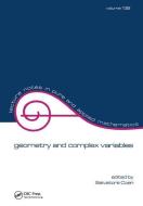 Geometry and Complex Variables di Salvatore Coen edito da Taylor & Francis Ltd