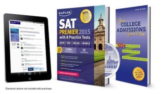 SAT Premier Bundle: Book + Online + DVD + Mobile di Kaplan edito da Kaplan Publishing