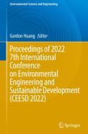 Proceedings of 2022 7th International Conference on Environmental Engineering and Sustainable Development (CEESD 2022) edito da Springer International Publishing