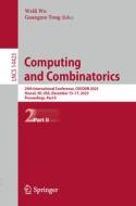 Computing and Combinatorics edito da Springer Nature Switzerland