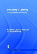 Evaluating e-Learning di Rob Phillips edito da Routledge