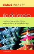 Pocket Rio De Janerio di Fodor's edito da Random House USA Inc