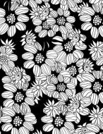 Black & White Flower Sketch: 8.5 X 11 Notebook di O'Neil Publishing edito da LIGHTNING SOURCE INC