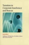 Taxation In Corporate Insolvency And Rescue di Anthony Davis edito da Bloomsbury Publishing Plc