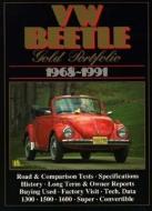 VW Beetle Gold Portfolio, 1968-91 di R. M. Clarke edito da Brooklands Books Ltd