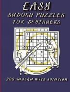 Easy Sudoku Puzzles For Beginners di Olsson Foblood edito da Alin Cristian Cengher