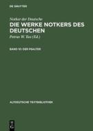 Der Psalter di Notker edito da De Gruyter