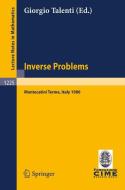 Inverse Problems edito da Springer Berlin Heidelberg