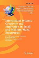 Information Systems -- Creativity and Innovation in Small and Medium-Sized Enterprises edito da Springer Berlin Heidelberg