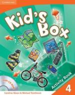 Kid's Box Level 4 Activity Book With Cd-rom di Caroline Nixon, Michael Tomlinson edito da Cambridge University Press