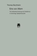 Eins von Allem di Thomas Buchheim edito da Felix Meiner Verlag