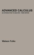 Advanced Calculus di Watson Fulks, Fulks edito da John Wiley & Sons