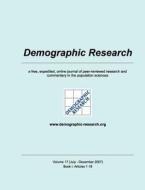 Demographic Research, Volume 17: Book I edito da Books on Demand