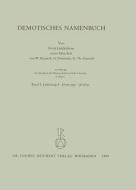 Demotisches Namenbuch: Lieferung 4 di Erich Luddeckens edito da Dr Ludwig Reichert