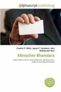 Minocher Bhandara edito da Alphascript Publishing