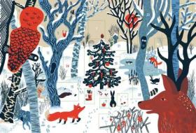 Christmas In The Woods di Doris Freigofas, Daniel Dolz edito da North-south Books