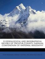 A Genealogical And Biographical Record O edito da Nabu Press