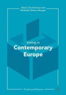 Contemporary Voting in Europe edito da Palgrave Macmillan UK