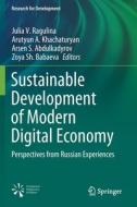 Sustainable Development of Modern Digital Economy edito da Springer International Publishing