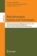Web Information Systems and Technologies edito da Springer International Publishing