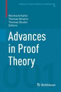 Advances in Proof Theory edito da Springer International Publishing