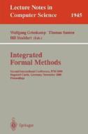 Integrated Formal Methods di W. Grieskamp, T. Santen, B. Stoddart edito da Springer Berlin Heidelberg