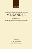Menander: A Commentary: A Commentary di A. W. Gomme, F. H. Sandbach edito da OXFORD UNIV PR
