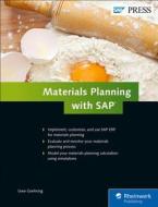 Materials Planning with SAP di Uwe Goehring edito da Rheinwerk Verlag GmbH