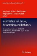 Informatics in Control, Automation and Robotics edito da Springer Berlin Heidelberg