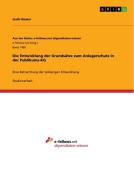 Die Entwicklung der Grundsätze zum Anlegerschutz in der Publikums-KG di Steffi Winkel edito da GRIN Publishing