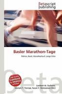 Basler Marathon-Tage edito da Betascript Publishing